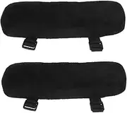 JEWEDECO 2pcs Office Chair Armrest Pad Armrest Covers Office Chair Cushion Cover Arm Chair Covers Padded Armrests for Chair Arm Pillow Armrest Pads Office Chair Arm Pads Arm Rest Cushion