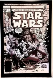 Star Wars #7 by Howard Chaykin 11x17 Art Poster Print Marvel Comics