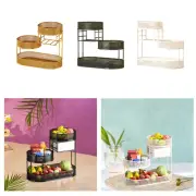 Fruit Basket Iron Wire Bread Basket Vegetable Rack for Snack Onion Vegetable