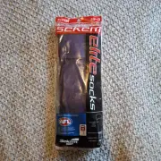 Sekem Elite Kids Socks Size 13 - 3 AFL Blue SMALL junior Unisex Arch Support.