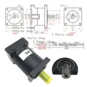 Planetary Gearbox Speed Reducer Nema34 14mm Input for 86mm Stepper Motor CNC