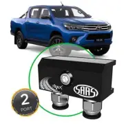 SAAS Diff Breather Kit 2 Port suit TOYOTA HILUX 2016 on All Models (DB1010-1103)