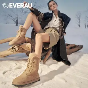 澳洲EVER高幫防寒保暖加絨雪地靴