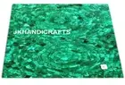 24"x24" Square Marble Coffee Dining Table Top Malachite Inlay Thanksgiving Gift