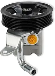 WMPHE Power Steering Pump with Pulley Compatible with Nissan 370Z 3.7L V6 2009 to 2017, Compatible with Infiniti EX35 FX35 G35 G37 M35 M37 Q50 Q70 Q70LQX50 QX70, Replacement for 21-394, 491101CB0B