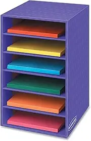 Bankers Box Classroom 6 Shelf Organizer 18" H x 12" W x 13 1/4" D (3381201)