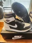 Nike Air Jordan 1 Retro High OG Shoes Black White DZ5485-010 Men's Size 9
