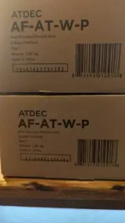 Atdec Single Monitor Arm Channel Wall Mount Bundle