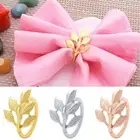 Napkin Rack Hollow Space-saving Hollow Handmade Napkin Buckle Holder Table Decor