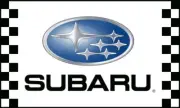 Subaru Checkered Racing 3x5 Ft Banner Flag Car Racing Show Garage Wall Workshop