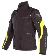 DAINESE TEMPEST 2 D-DRYTM BLACK/BLACK/FLUO-YELLOW JACKET FROM MOTOGO
