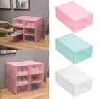 Dustproof Drawer Shoe Box PP Material Shoes Storage Box for Home Organization