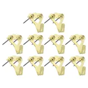 10set 100 Lbs Picture Hangers Photo Wall Hanging Hooks Nails Picture Hanging Kit