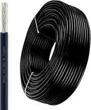 328ft 14AWG-28AWG ULCertified Teflon Wire FEP Insulated High Temperature Flexible Tin-Plated Copper Wire 200°C 300V for Electronics, LED Lighting, Machinery(26ft,16AWG)
