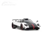 Almost real 1/18 Pagani Zonda Cinque 2009 Diecast Model Car White Gifts Display