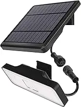 EMOS - Sunno LED Solar Lamp for Outdoor Use with Motion Sensor - Solar Wall Light for Home/Garden with 1.8 m Cable - 120° Sensor Range 6 m - 3 Light Modes, Brightness Max. 1300 lm, Neutral White -