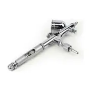 Air Brush Spray Gun Dual Action Mirco Air Control Kit 0.2mm
