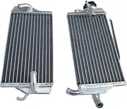 Radiator Grille Fit For Honda CR250R CR250 2000 2001 All Aluminum Radiator Radiator Grille Engine Radiator Engine Radiator