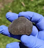 Meteorite**NWA Provisional, Winonaite**17.612 gram End, NEW Primitive Achondrite