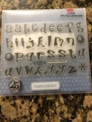 CLOSE TO MY HEART WHIMSY LOWERCASE LETTERS SALE