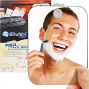 Anti-Fog Shaving Mirror - Travel Size Hanging Bathroom Shower Mirror, Handheld