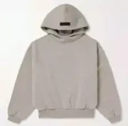 FEAR OF GOD ESSENTIALS KIDS LogoAppliquéd Cotton-blend Jersey Hoodie,6/7yrs,Grey