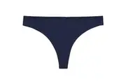 Bendon Body Cotton Thong 37-534 Evening Blue Marl