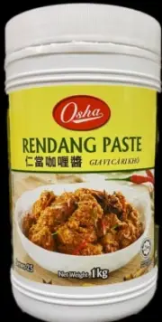Rendang Paste 1kg, Authentic Malaysian Curry Paste. The King Of All Curries.