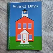 Hallmark MEMORY BOOK Keepsake Album SCHOOL DAYS Scrapbooking Photos Vintage 1994