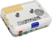 Generic Portable Cassette Player MP3 Converter Output to Headphone/Speaker USB Power Supply Cassette Tape Cassette to MP3 Converter