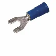 3M Spade Terminal Vinyl Insulated #6 16-14 Gauge BLUE-25PK