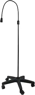 Single Hole LED Exam Lamp, Surgical Lighting Examination Lamp, Gooseneck Light 360° Rotation Cold Light, Standing Surgical Lamp