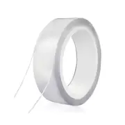Clear 3M 1mm Nano Tape Tracsless Double Sided Tape Transparent No Trace Reusable Waterproof Adhesive Tape Cleanable Home gekkotape