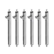 6pcs Quick Release Spring Bar 1.8mm Dia 18mm Width Stainless Steel Watch Pins