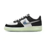 【NIKE 耐吉】AIR FORCE 1 GS 女鞋 大童 螢光熊貓色 果凍底 AF1 低筒 運動 休閒鞋 FZ5529-103