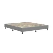 NNEED Bed Frame King Size Fabric Grey