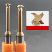 P0.5-1 R3*13*1.9*4D*50L Single-tooth thread tungsten steel cutter
