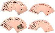 Kisangel 1 Set Entertaining Trick Cards for Parties Gatherings Portable for Home Bars Events