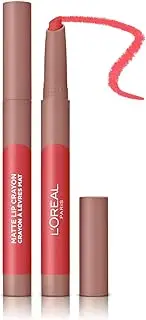L'Oreal Infallible Matte Lip Crayon - 108 Hot Apricot