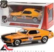 HIGHWAY 61 18035 1:18 1970 FORD MUSTANG MACH 1 MICHIGAN PACE CAR