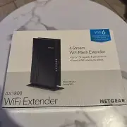 NETGEAR WiFi 6 Mesh Range Extender (EAX20-100NAS)
