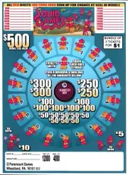 Pull Tab Tickets - Jar Tickets - Game -Pick Board - Holder - Squid Games