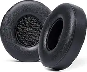 WC Extra Thick Replacement Earpads for Beats Solo 2 & 3 by Wicked Cushions - Ear Pads for Beats Solo 2 & 3 Wireless ON-Ear Headphones - Soft Leather, Luxury Memory Foam, Strong Adhesive | Black