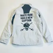 Elevate Captain Morgan Rum Camaro Large / L Mens Jacket Black White Long Sleeve