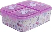 Hello Kitty 3 Compartment Multi Lunch Box