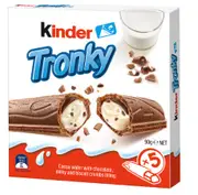 Kinder Tronky Creamy Chocolate Wafer Biscuit Multipack 5 Pack 90G