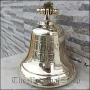 Brass Maritime Ship Bell Titanic Bell 1912 London Hanging Nautical Wall Décor