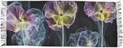[AIXIWAWA] Women's Pashminas Scarf Clear Florals Print, Shawls Wrap Lightwight with Tassel for Evening Dress Dinner Party, Multicolor