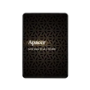 【Apacer 宇瞻】AS340X 480GB 2.5吋 內接式SSD固態硬碟