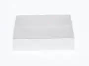 100 x 30x20x8cm large white box - hamper gift set beauty products corporate give away - clear slide on lid